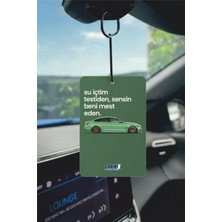 Promosyonik Su Içtim Testiden Sensin Beni Mest Eden Tasarımlı Oto Kokusu