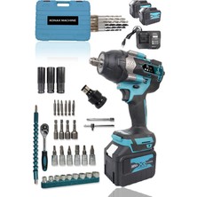 Normadia 800 Nm Güçlü Torklu Çok Amaçlı Somun Sökme ve Sıkma Anahtarı