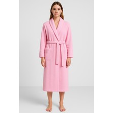 Cotenconcept Battal Boy Şal Yaka Kadın Bornoz