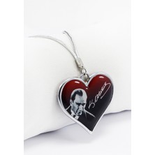 Kalpli Atatürk Araba Dikiz Aynası Süsü, Şık ve Anlamlı Hediye Seçeneği