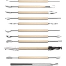 Normadia Polimer ve Seramik Kil Şekillendirme Seti 21 Parça, 11 Alet ile Yaratıcı Projeler