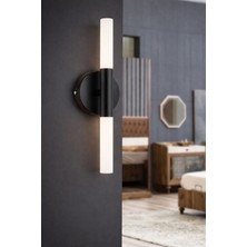 Lüx Aydınlatma UMUT LEDLİ SİYAH APLİK