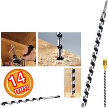 Normadia Ağaç Delme Matkap Ucu 14X250 Mm, Dayanıklı ve Çok Amaçlı Kullanım