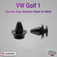AutoPit 3D Vw Golf 1 Uyumlu Kapı Döşeme Klipsi (5 Adet)