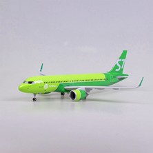 Veronese S7 Airlines Airbus A320 Neo Yolcu Uçağı Koleksiyon Uçak 47CM