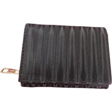 Zy Plus Antrasit Desenli Cüzdan 10X8 cm