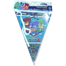 Marka Balonevi Pj Masks Lisanslı Bayrak Seti 2.90CM 10 Bayrak