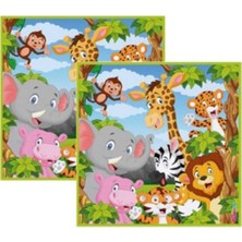 Marka Balonevi Safari Peçete 33X33CM 16 Adet