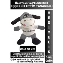 UltraMint Sevgililer Günü Peluş Eşek Tasarımlı Hediye, Özel Anlar Için Sevimli Seçenek