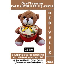 UltraMint Kahverengi Peluş Ayıcık ile Sevgililer Günü Için Sevimli Hediye