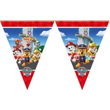 Marka Balonevi Paw Patrol Lisanslı Bayrak Seti 2.90CM 10 Bayrak