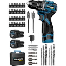 Normadia Pro 16.8V Çift Akülü Çelik Mandren Şarjlı Matkap