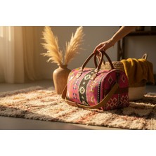 Etnik Desen Seyahat Çantası (Weekender)