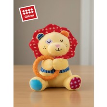 GiGwi Plush Friendz Aslan Sesli & Hışırtılı Peluş Köpek Oyuncağı - Küçük Irk & Yavru Diş Kaşıyıcı
