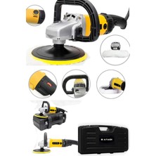 Normadia 4500W 6 Kademe Çelik Şanzuman Devirli Polisaj ve Cila Makinesi