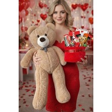 UltraMint Kırmızı Peluş Ayı ve Çikolata Sepeti, Sevgililer Günü Hediye Seti