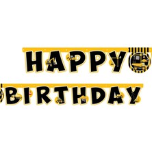 Marka Balonevi Inşaat Happy Birthday Harf Set 2.10 mt