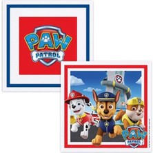 Marka Balonevi Paw Patrol Lisanslı Peçete 33X33CM 16 Adet
