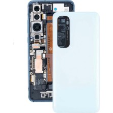 Azur Xiaomi Mi Note 10 Lite Arka Kapak Pil Kapağı (Beyaz)