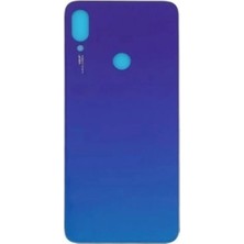 Azurtech Redmi Note 7 Arka Pil Kapagı Mavi Renk+Yapıştırıcı Hediye