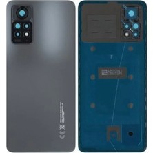 Azurtech Redmi Note 11 Pro 4g Uyumlu Arka Pil Batarya Kapağı Kamera Lensli Siyah+Tamirset+Yapıstırıcı