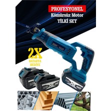 Normadia Çift Akülü Ağaç ve Bahçe Çok Amaçlı Budama Aracı + 5 Bıçak