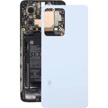 Azur Xiaomi Redmi Note 12 Pro Arka Kapak Pil Kapağı (Beyaz)