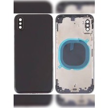 Azurtech Apple Iphone Xs Kasa Kapak (Boş) (Siyah)