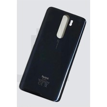 Azurtech Xiaomi Redmi Note 8 Pro Arka Pil Batarya Kapak Cam Siyah Yapıştırıcı Hediye