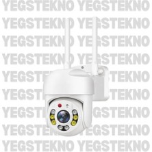 O-Kam 3011 3mp Çift Lens Gece Görüşlü Ip Wifi Ptz Akıllı Kamera