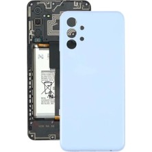 Azurtech Samsung Galaxy A13 Uyumlu Arka Pil Batarya Kapağı SM-A135F Mavi