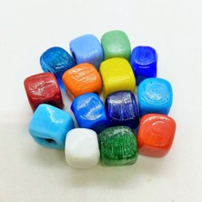 Normadia 20 Adet Renkli Bodrum Işi Cam Boncuk Seti, Şık ve Renkli Aksesuarlar