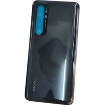 Azurtech Iaomi Mi Note 10 Lite Siyah Arka Pil Kapağı Batarya Kapağı+Tamir Set+Yapıştırıcı Hediye
