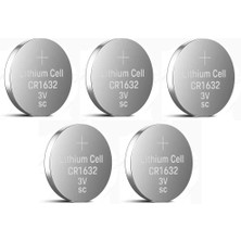 Kanonik Education Yuma Cr1632 Süper Lityum 3v 5’li Kart Düğme Pil