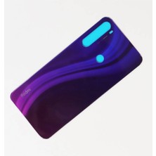 Azurtech K Xiaomi Redmi Note 8 Uyumlu Arka Kapak Pil Kapağı Mor Yapıştırıcı Hediye