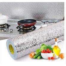 Homevia Alüminyum Folyo Yapışkanlı Mutfak Koruyucu Folyo 2 Metre