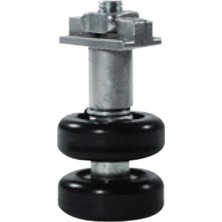 Normadia Cam Balkon Tekerlekleri Metal Düz Rulmanlar, Dayanıklı ve Güvenilir