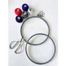 DMC Hello Vidalı Kasnak 19 cm - Gri