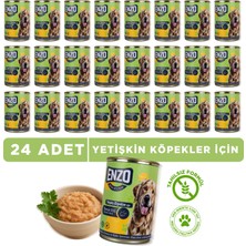 Enzo Tavuk Etli Konserve Köpek Maması 400 gr x 24