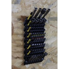 Normadia 140 Adet Hex Bits Uç Organizeri, Pratik ve Düzenli Çalışma Seti