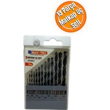 Normadia 13 Parça Metal Ağaç Beton Duvar Delme Uçları Seti Profesyonel Standlı