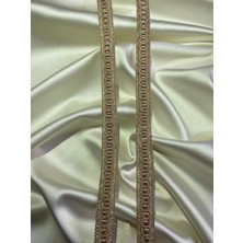 Kordone Pasalı Halkalı Şerit. Perde Şeridi, Dekoratif Şerit, 10 Metre, KOD-P390