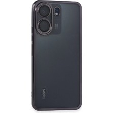Alem Xiaomi Redmi 13C Kılıf Razer Lensli Silikon - Mor