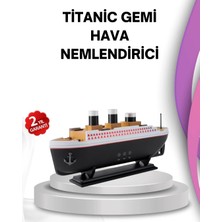 Epilons Ultra Sessiz Titanik Gemi LED Işıklı Aroma Difüzörü Oda Nemlendirici