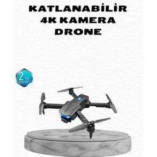 Epilons 4K Kamera Özellikli Katlanabilir Drone Wi-Fi ve Yükseklik Sabitlemeli