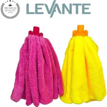 Ultra Emici Mikrofiber Yedek Mop Başlığı 2’li Set, Yıkanabilir, Pratik ve Dayanıklı