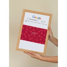 Hediye360 Sevgililer Günü Dün Dünyanın En Güzel Kızı Sevgiliye Hediye Sürpriz Temalı Aynalı Çerçeve