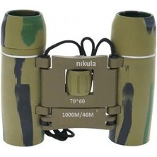 Epilons 70X60 Cepte Taşımalı Kauçuk Kaplamalı Mini Dürbün Kamuflaj