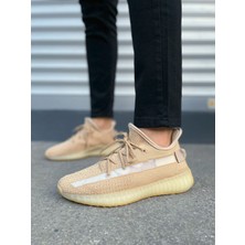 Zapatos JY305 Pulse Bağcıklı Triko Kumaş Erkek Günlük Spor Ayakkabı Tbt - Bej