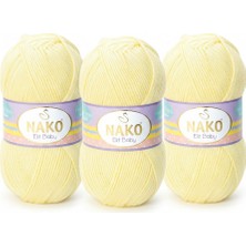 Nako Elit Baby Tüylenmeyen Bebek Ipi 3664 Limonata 3 Adet